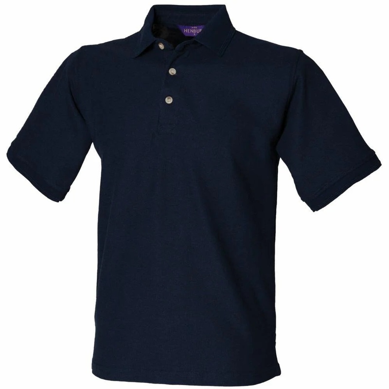 Prestige Mens Henbury Polo Navy
