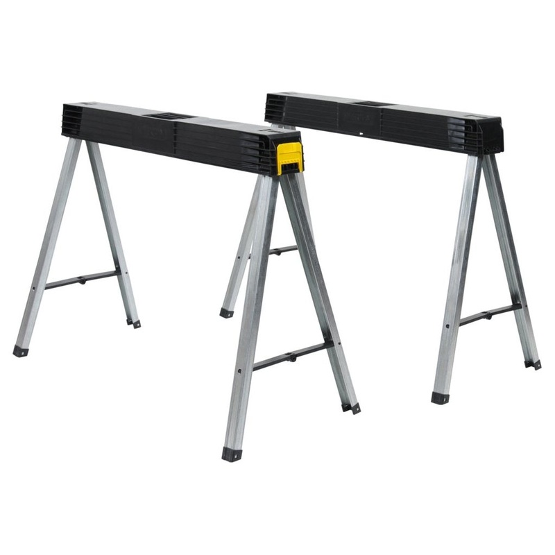 Stanley Fold Up Sawhorse Pair