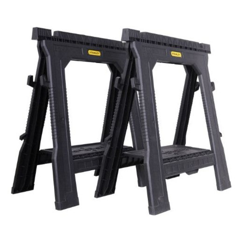 Stanley Folding Saw Horse Twin Pack