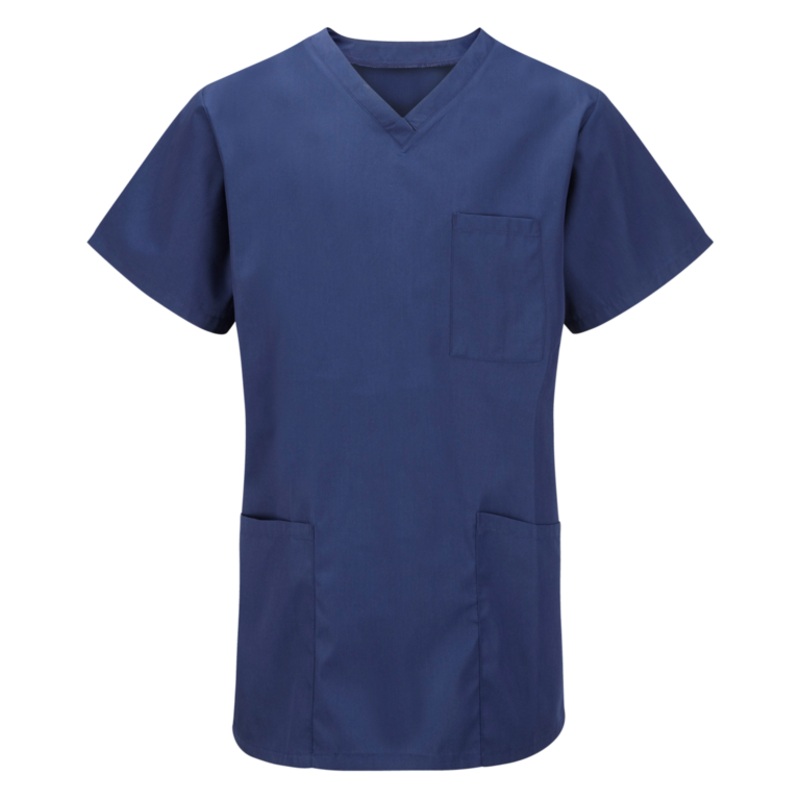 Orbit Unisex Navy Scrub Top