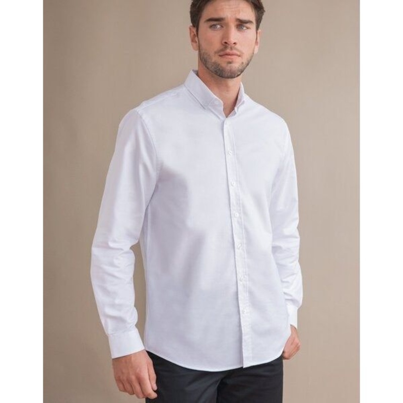Prestige White Long Sleeve Shirt