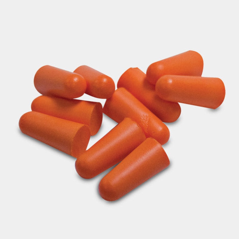 Vitrex Tapered Ear Plugs (Pack of 5 Pairs)  Orange