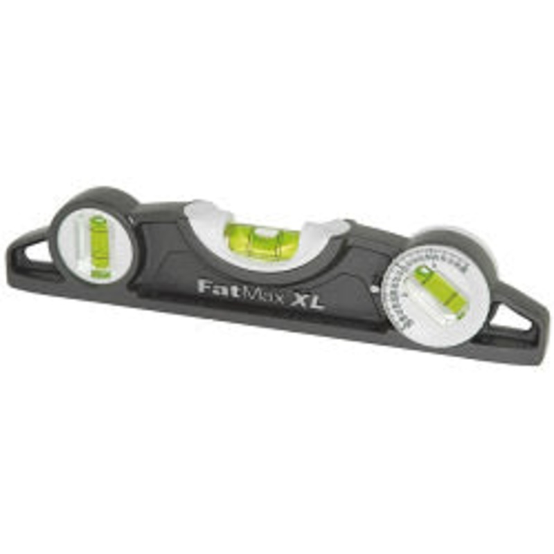 Stanley FatMax XL Torpedo Magnetic Length: 25cm – No. of Vials: 3