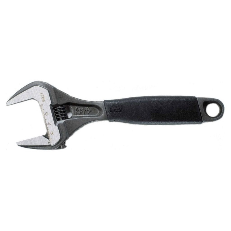 Bahco 8″ Adjustable wrench with 35mm jaw opening