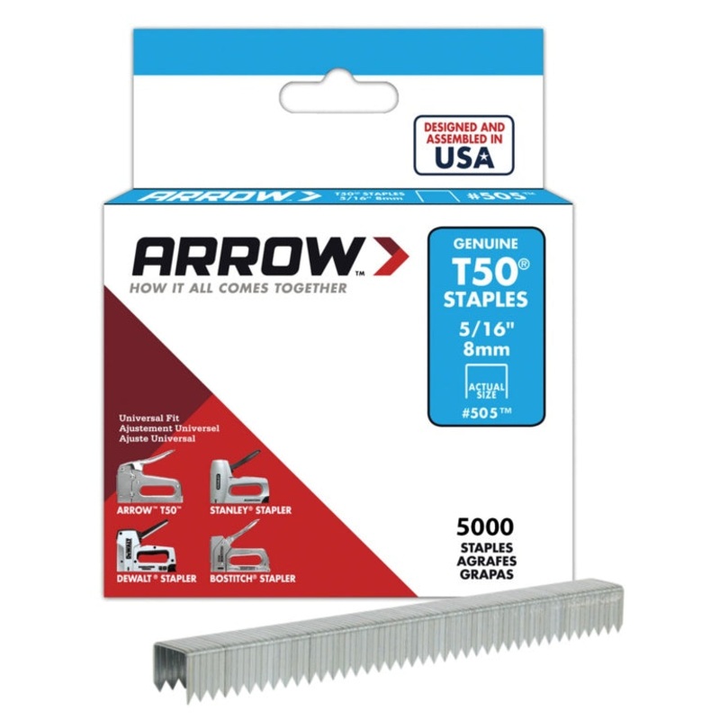 Arrow T50 Staples 8mm 5/16″