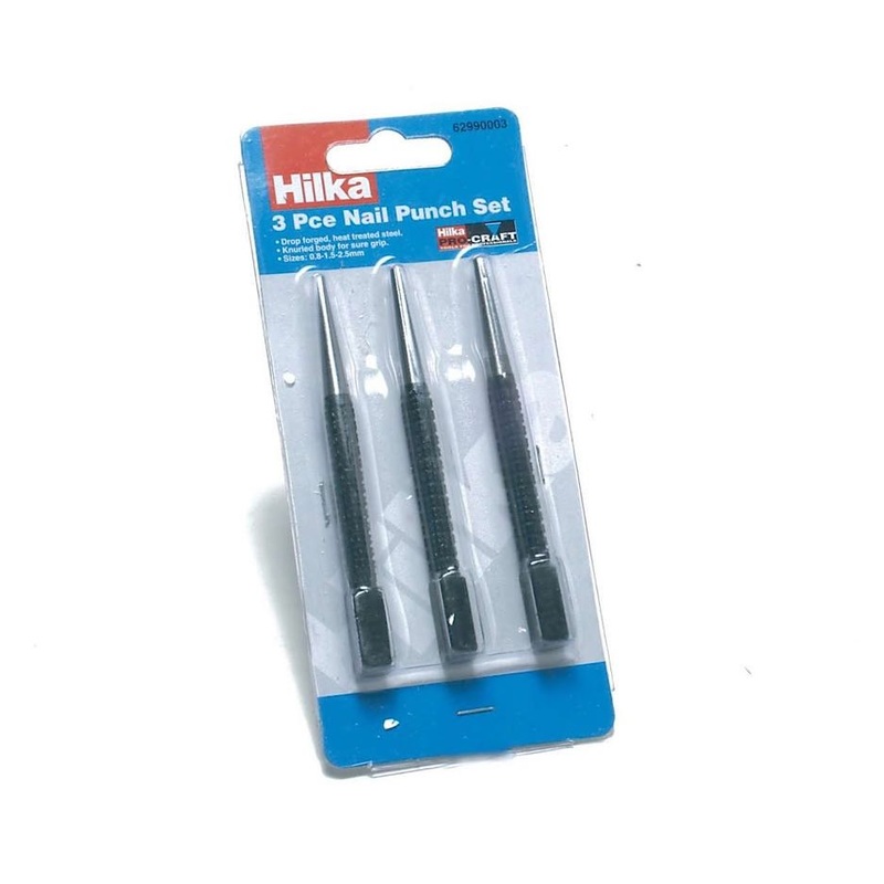 Hilka Nail Punch Set 3 Piece