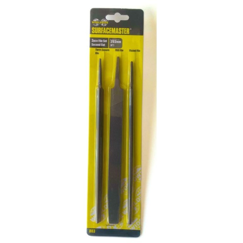 Surfacemaster File Set (3 Piece) – 203mm (8″)