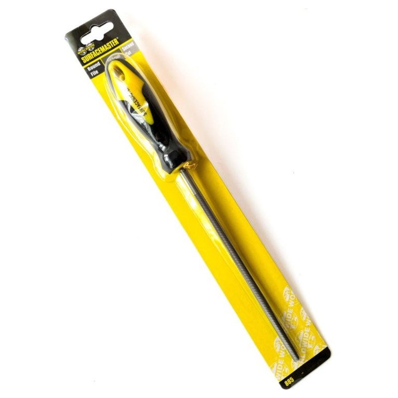 Surfacemaster Round File  Second Cut 203mm (8″)