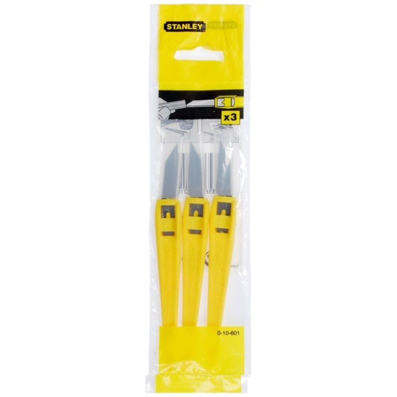 Stanley Disposable Craft Knife Length: 140mm – 3 Piece
