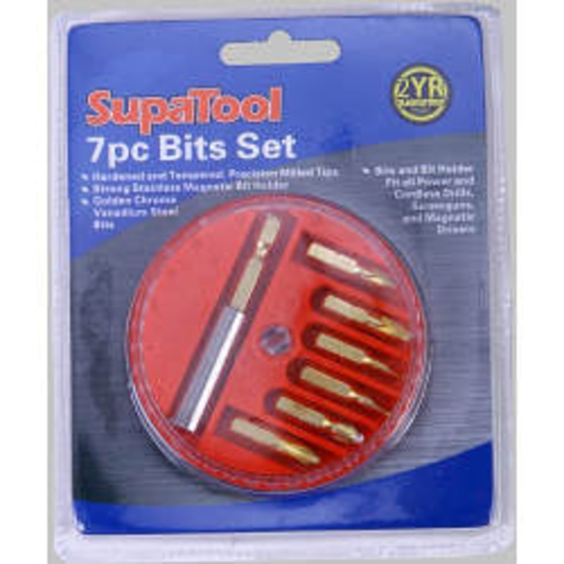 SupaTool Power Bits 7 Piece